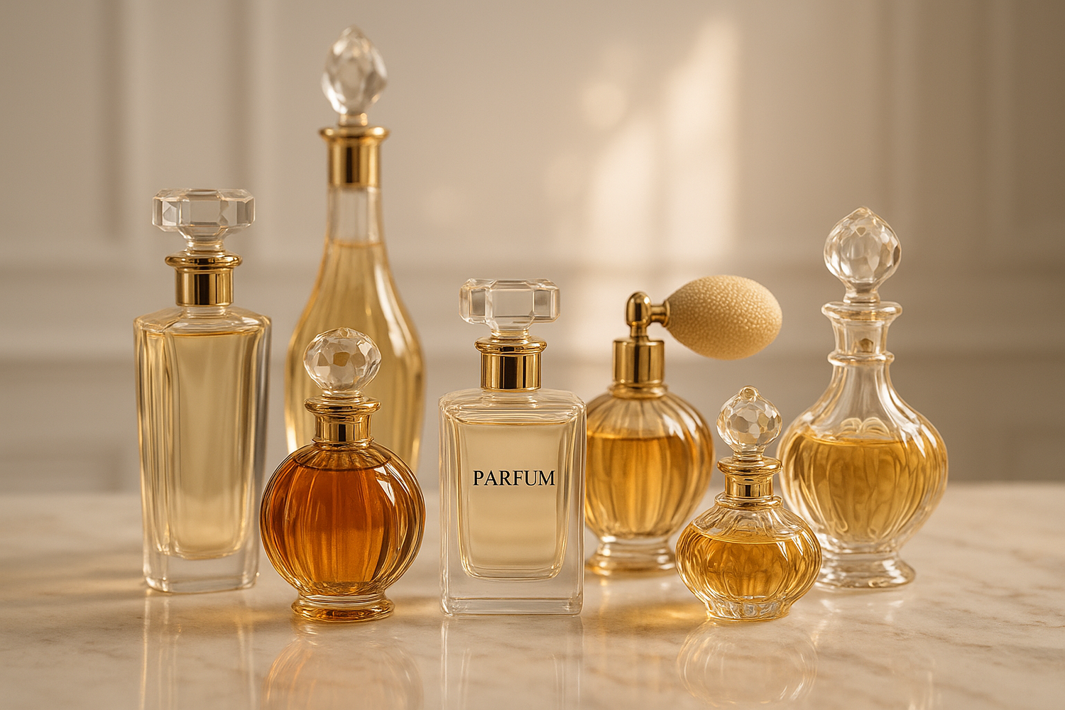 Plusieurs parfum 